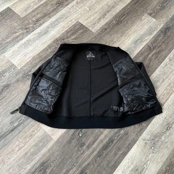 Bomber Jacket Black Size Medium - Picture 8 of 12